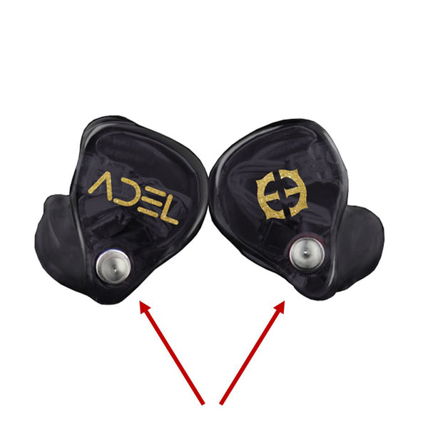 ADEL™ S1 Auto Modules by Asius Technologies shown inserted in Empire Ears Zeus-R ADEL™ IEMs